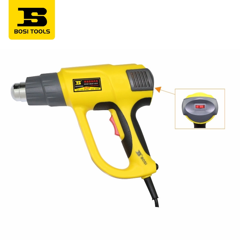 Dhuwur-mburi Suhu-luwes Hot Air Gun